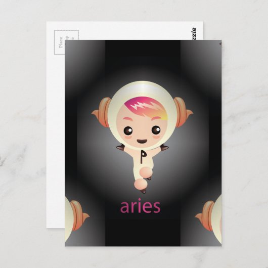 かわいい ポストカード (正面/裏面)