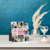 かわいい「ママと私」写真コラージュ 初めての母の日 フォトプラーク (インサイチュ)