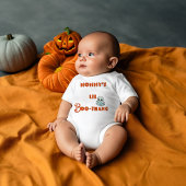 かわいい「ママのLittle Boo-Thang」ハロウィン ベビーボディスーツ