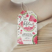 かわいい「メロンの一つ」 1歳の誕生日ありがとう ギフトタグ