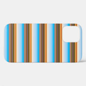 かわいい モダン カラフル ストライプ Case-Mate iPhoneケース (裏面 (横))