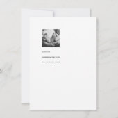 かわいい | モダン&愛する誕生の発表カード セーブザデート (裏面)