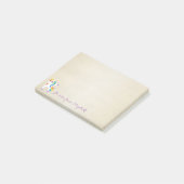 かわいい ユニコーン デザイン ポストイット (アングル)