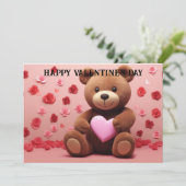 かわいい＆ユーモアたっぷりのバレンタインデー キッズ向け #17 シーズンカード (スタンド正面)