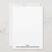 かわいい＆ユーモアたっぷりのバレンタインデー キッズ向け #22 シーズンカード (裏面)