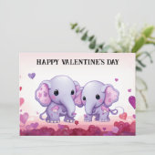 かわいい＆ユーモアたっぷりのバレンタインデー キッズ向け #36 シーズンカード (スタンド正面)