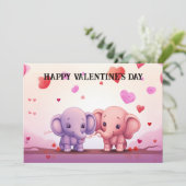 かわいい＆ユーモアたっぷりのバレンタインデー キッズ向け #37 シーズンカード (スタンド正面)