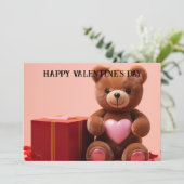 かわいい＆ユーモアたっぷりの子供向けバレンタインデー #16 シーズンカード (スタンド正面)