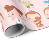 かわいい ラッピングペーパー (ロールコーナー)