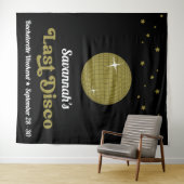 かわいい レトロ ラスト ディスコ 花嫁 友達とパーティ タペストリー (インサイチュ(横))