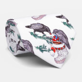 かわいい&ワイルドライフお洒落クリスマスホリデータイ ネクタイ (ロール)