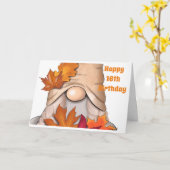 かわいい**ーからHAPPY16誕生日**格言 カード (黄色い花)