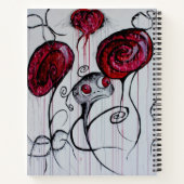 かわいい&不気味な生き物ゴシックアーお洒落ト ノートブック (裏面)