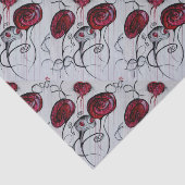 かわいい&不気味な生き物レッドピンクゴシックアーお洒落ト 薄葉紙 (詳細)