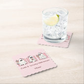 かわいい&不気味ハロウィーン紙コースター – かわいいPa ペーパーコースター (インサイチュ)