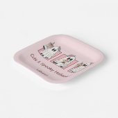 かわいい&不気味ハロウィーン紙プレートかわいいパーティー ペーパープレート (傾斜あり)