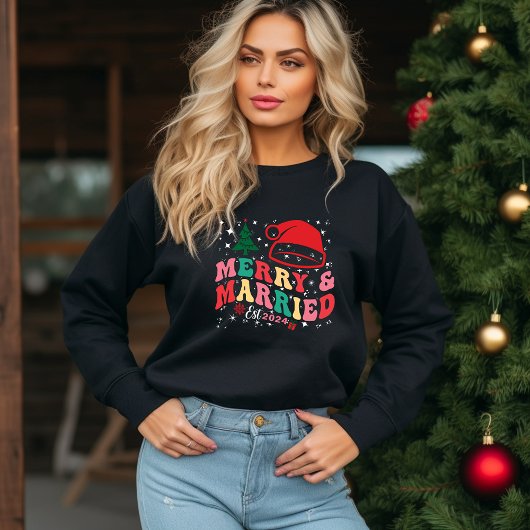 かわいい 初めてのクリスマス 結婚 新婚さん パーカ