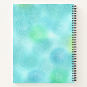 かわいい　動物　ミーアキャット　カスタム ノートブック (裏面)