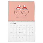 かわいい〔占星術の〕十二宮図シンボルや象徴と前向き引用文2025 カレンダー (3月 2027)