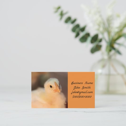 かわいい 名刺 (スタンド正面)