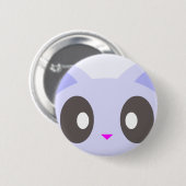 かわいい+子猫のクローズアップ 缶バッジ (正面&裏面)