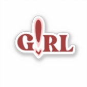 かわいい 小さなステッカー - カワイイ ビニール デカール (正面)