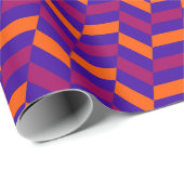 かわいい 幾何学 シャイニングイニシャル バレンタインデー ラッピングペーパー (ロールコーナー)