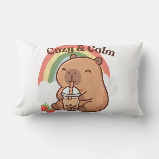 かわいい&快適なクッション枕 ランバークッション (正面)