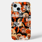 かわいい&怖いハロウィーンのスリリングな雰囲気 Case-Mate iPhoneケース (裏面)