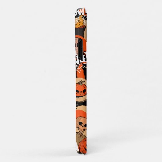  かわいい＆怖いハロウィーンの不気味な雰囲気 Case-Mate iPhoneケース (裏面/右)