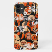  かわいい＆怖いハロウィーンの不気味な雰囲気 Case-Mate iPhoneケース (裏面)