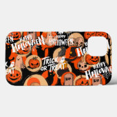 かわいい&怖いハロウィーンの不気味な雰囲気 Case-Mate iPhoneケース (裏面 (横))