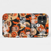 かわいい&怖いハロウィーンの不気味な雰囲気 Case-Mate iPhoneケース (裏面(横))