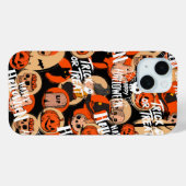 かわいい&怖いハロウィーンの不気味な雰囲気 Case-Mate iPhoneケース (裏面 (横))