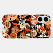 かわいい&怖いハロウィーンの不気味な雰囲気 Case-Mate iPhoneケース (裏面 (横))
