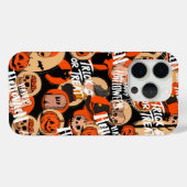 かわいい&怖いハロウィーンの不気味な雰囲気 Case-Mate iPhoneケース (裏面 (横))