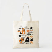 かわいい+怖い トートバッグ (正面)