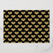 かわいい 愛してるよ お母さん 母の日の写真 箔シーズンカード (裏面)