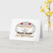 かわいい！愛してるよ！ カード (黄色い花)