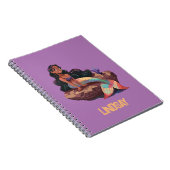 かわいい 愛らしい エレガントな人魚の子供向け名前 ノートブック (右側)