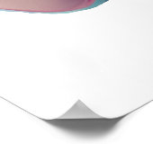 かわいい 愛らしい カワイイ 赤ちゃん 象 ポスター (角)