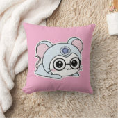 かわいい+愛らしい+可愛いねずみ クッション (ブランケット)