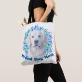 かわいい 愛犬自慢のママ トートバッグ (クローズアップ)