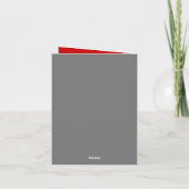 かわいい 懐かしい 看護師さん 太い血管が好きです サンキューカード (裏面)