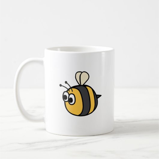 かわいい(昆虫)マルハナバチ装飾用クッション コーヒーマグカップ (左)