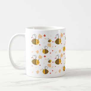 かわいい(昆虫)マルハナバチ コーヒーマグカップ