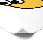 かわいい（昆虫）マルハナバチ ポスター (角)