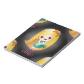 かわいい《星座》乙女座 ノートパッド (回転)