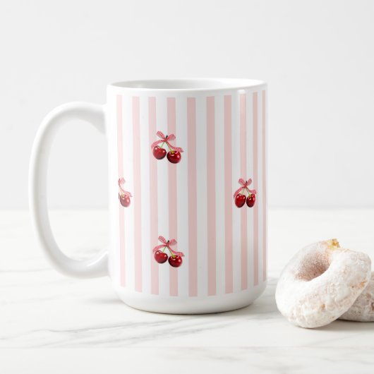 かわいい 桜 マグカップ (ドーナツ)