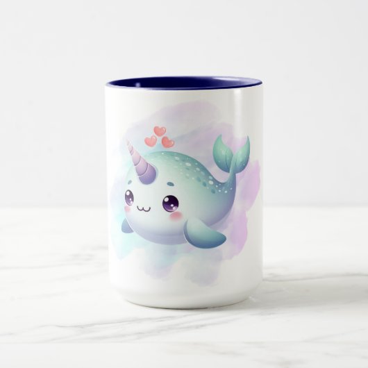 かわいい/沿岸/航海のナール マグカップ (中央)